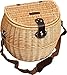 Wicker Willow Fishing Creel (lge) - canvas shoulder strap