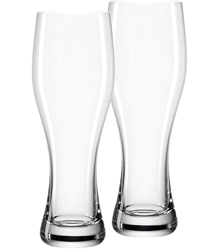 SCHOTT ZWIESEL Tarwebierglas bier Basic 0,3 l (set van 2), rechte tarweglazen voor tarwebier, vaatwasmachinebestendige Tritan-kristalglazen, Made in Germany (artikelnr. 120012