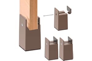 idudu 4 regulowane podwyższenie łóżka do mebli 10 cm, z zaciskiem śrubowym, wyższe podwyższenie do dużych obciążeń, podwyższenie mebli do 10-37 mm szerokości, kwadratowe i okrągłe nogi krzesła