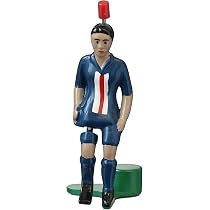 TIPP-KICK Boîte Espagne I Set Original Avec Le Star-Kicker Espagnol Et Le Soundchip D'Espagne Pour La Boîte Murale De But I Figurines Adaptées à Tous Les Jeux I Accessoires I Jeu Simulation