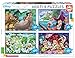 Produktbild Educa Borras - Multi 4 Disney Classics of Aladdin, Jungle Book, Alicia and Peter Pan Puzzles (18105)