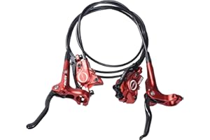 ThinkTop Dual Piston Driving Bike Hydraulic Brake Kit 800/1450mm MTB Bicycle Front and Rear Oil Pressure Disc Brake Set