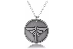 KODAA Collana Game Series Last Us Collana Pendente Lega di Metallo Firefly Dog Tag Collana Gioielli per Uomini Ragazzi Regalo Joyiever, Metallo