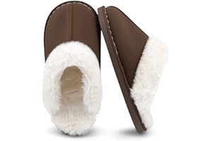 ChayChax Pantofole Donna Uomo Invernali Caldo Comode Ciabatte da Casa in Scamosciate Autunno Pavimento Antiscivolo Slipper Interne in Memory Foam