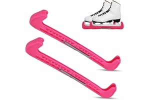 HERCHR Protezioni per Lame per Pattini da Ghiaccio,1 Paio Coprilama Pattini Ghiaccio,Protezione Regolabile per Pattini da Ghiaccio,Coperture Protettive per Lame da Pattinaggio Ghiaccio per Hockey Ghiaccio