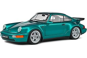 solido Model Car Scale 1:18 Porsche 964 Turbo Green