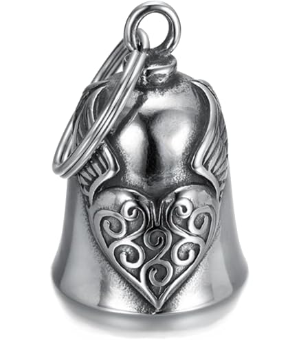 Clochette Moto Guardian Bell Aigle US Live To Ride HD Finition Dorée