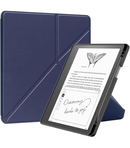 kwmobile E-Reader Schutzhülle kompatibel mit Amazon Kindle Scribe (2022/2024) Hülle - Kunstleder Case für eReader mit zweifachen Ständer und (KWM000023YN002C) ab 19,59 € | Preisvergleich bei