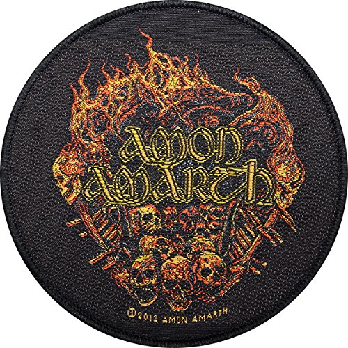 Preisvergleich Produktbild AMON AMARTH Aufnäher BATTLEFIELD Patch gewebt 9,5 cm