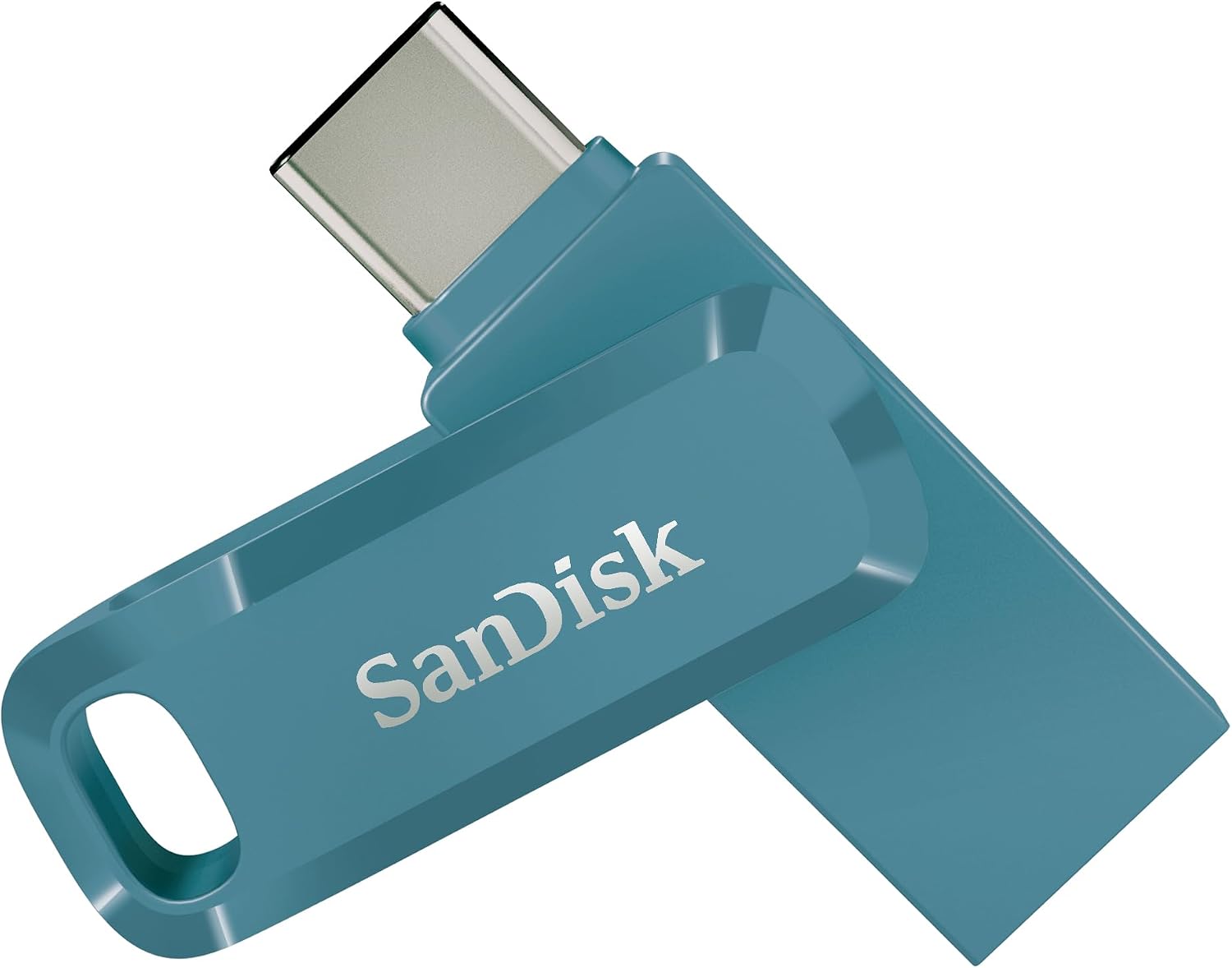 SANDISK Ultra Dual Drive Go, USB Type-C &Type-A Flash Drive 128GB (Memory stick up to 400MB/s, Reversible Type-C and Type-A connectors for Android Smartphone, Tablets and Mac) Navagio Bay