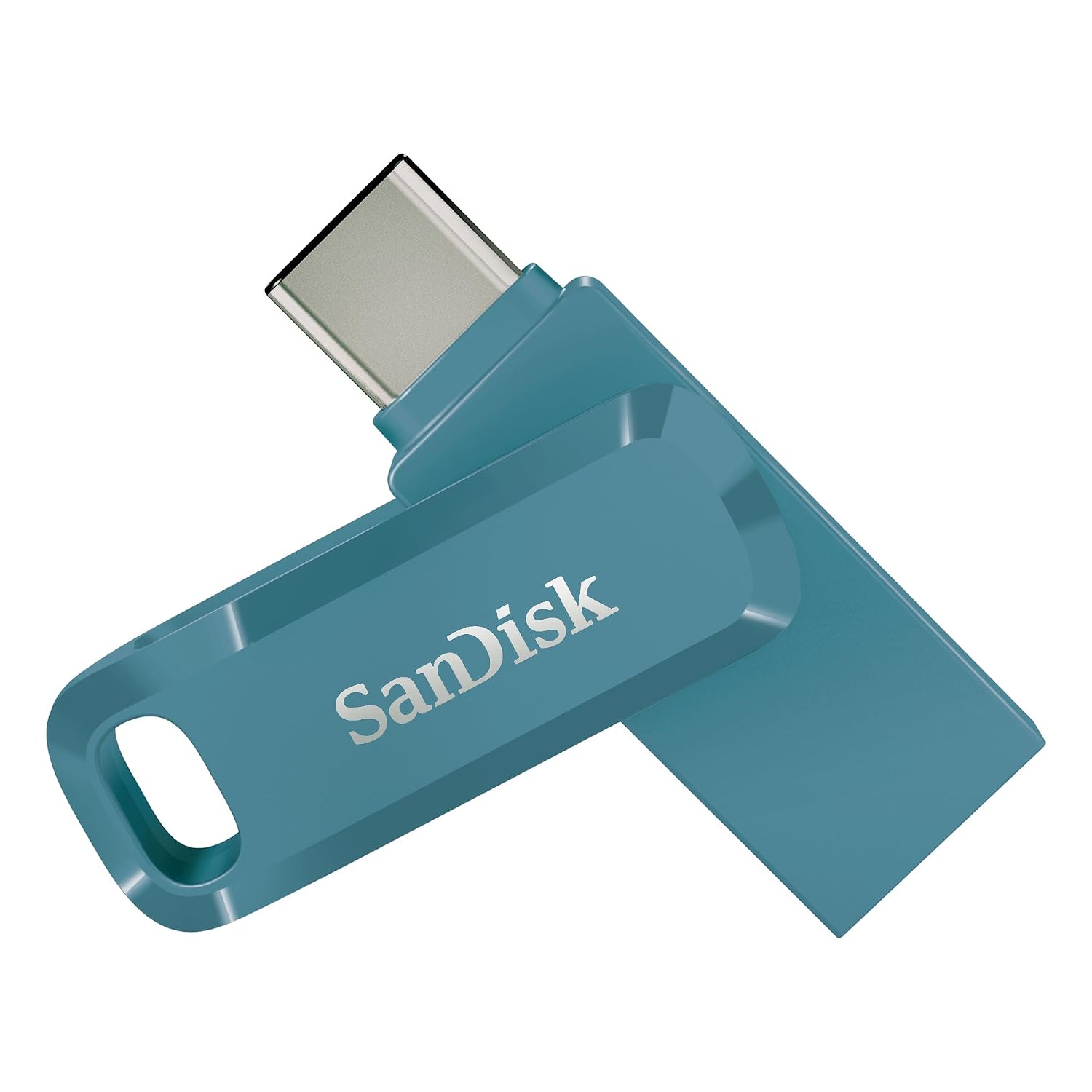 SanDisk Ultra Dual Drive Go USB Type-C Memoria Flash 128 GB (con conectores USB Type-C y Type-A reversibles, para Android móviles, Tabletas, Macs y Ordenadores, hasta 400 MB/s) Navagio Bay