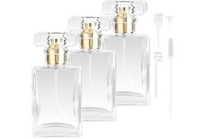 3 stycken uppladdningsbar parfymflaska, 30 ml glas förångare parfym, transparent doftspruta, tomma parfymflaskor med tratt dr