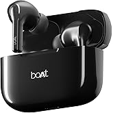 boAt Airdopes 163 in Ear Earbuds with 40 HRS Battery, Fast Charge, 13mm Drivers, IPX5, Quick Touch Response Control (Active B
