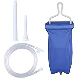 TopQuaFocus Einlauf Set Irrigator-Set 2 Liter Reise-Irrigator Klistier Set