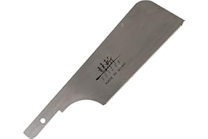 SUIZAN Sega a coda di rondine giapponese Dozuki a coda di rondine 150 mm sega a tenone ultra fine per taglio incrociato, taglio obliquo, taglio inclinato (Lama di ricambio)