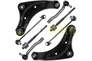 TEILEX GERMANY Kit bras de suspension avant compatible NISSAN JUKE F15 triangle, rotule, biellette 8 pièces
