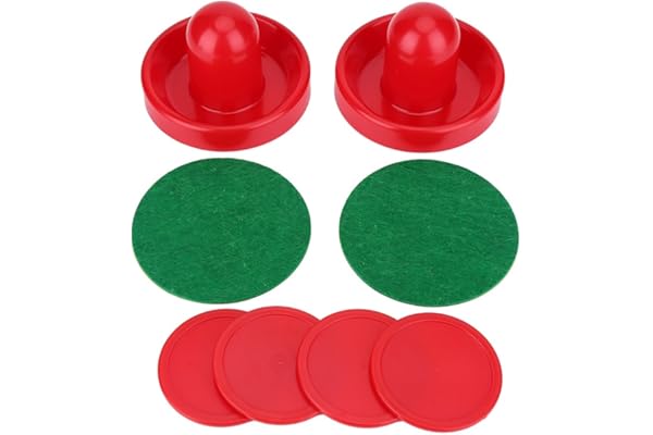 Air Hockey Pushers - Plastique léger - Goalies - Hockey sur Glace - pour Jeu de Table