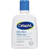 Cetaphil Oily Skin Cleanser, Daily Face Wash for Oily, Acne prone Skin, Gentle Foaming, 118ml