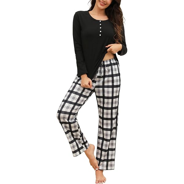 Pyjama Femme Hiver En Polaire Douce - Ensemble Manches Longues Pilou-pilou - Confort Chaud Pour Nuit Et Maison