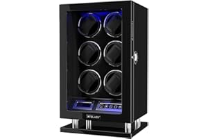 XTELARY Devanadera de Reloj con Interruptor de Huella Dactilar para Relojes Automáticos con Pantalla LED/LCD/Control Remoto/Motores Cabuchi para Damas y Caballeros