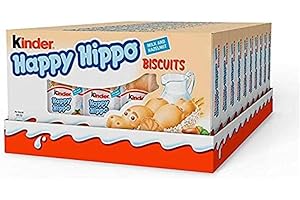 MENTOR INTERACTIVE KINDER HAPPY HIPPO CONFEZIONE RISPARMIO 2 GUSTI 50 NOCCIOLA E 50 CACAO 100 PEZZI