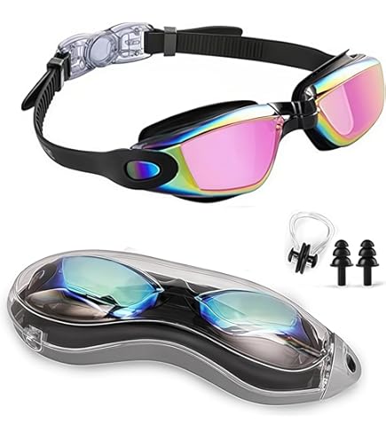 Hippodance Lunettes De Natation,Verres Larges,Protection Contre Les UV