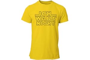 clothinx Ich Wars Nicht T-Shirt Männer - Sprüche Shirt Herren