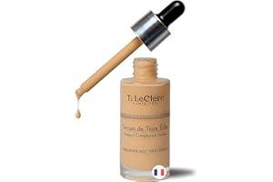 T. LECLERC PARIS 1881 T. LeClerc Sérum Teinté Éclat Anti-Âge 30 ml – N°10 Erable - Fluide à l’Acide Hyaluronique – Double action - fond de teint léger + anti âge - Effet Seconde Peau – Teint Lumineux & Unifié