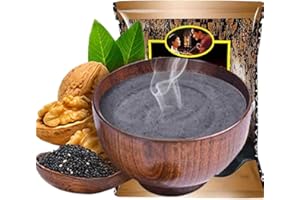 尉秧 Southern Black Sesame Paste Black sesame paste original sugar free 12.69oz/360g drink cereal ready to eat black sesame breakfast cereal drink cereal 早餐谷物 黑芝麻糊 南方黑芝麻