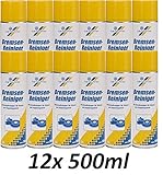  Cartechnic - Aerosol limpiador de frenos, 12 unidades de 500 ml