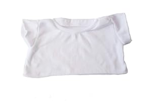 STUFFEMS TOY SHOP Be My Bear T Shirt - White to fit 15" Bear Factory Kits