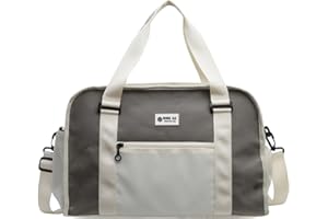 BAGROUPS Bagage a Main Avion Easyjet 45x36x20 Sac a Dos Imperméable Duffel Bag Gym Bag Sac de Sport pour Homme Femme Sac de Sport pour Voyage avec Compartiments Chaussures et Humide