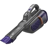Black + Decker BHHV520BFP-QW 18V 2 Ah Rechargeable Hand Vacuum Cleaner with Pet Head