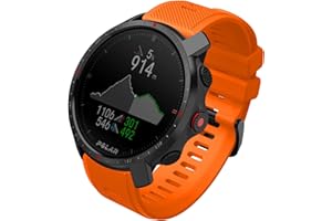 BOJYS Polar Vantage M2 silikonowa bransoletka 22 mm, miękka, wymienna, sportowa bransoletka kompatybilna z Polar Vantage M, Vantage M2, Polar Grit X, Grit X Pro, Grit X Pro Titan, Polar Vantage V2