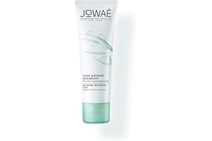 Jowaé - Fluide Matifiant Équilibrant au Lotus Sacré 40ml - Soin visage - Peaux mixtes à grasses - Peaux sensibles - 95% d'ingrédients d'origine naturelle - Rééquilibre - Matifie - Hydrate