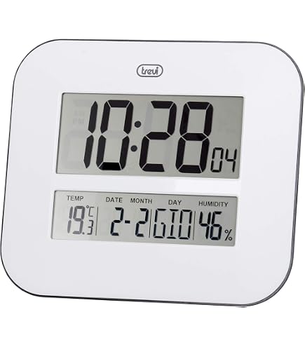 Orologio Meteorologico Digitale - Temperatura, Umidità, Previsioni | Touch Screen, Da Tavolo O Parete - Foto 5