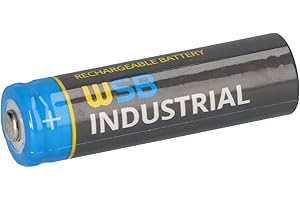 WSB Batteria solare Mignon AA ricaricabile, 3,2 V, 1,92 Wh, LiFePo4, batteria ad alte prestazioni, specifica per lampade solari, luci solari