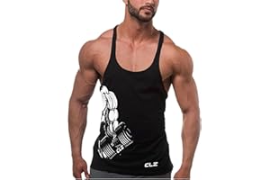 Cabeen Homme Musculation Débardeur de Fitness Sport sans Manche Tank Top Stringer