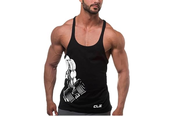 Cabeen Homme Musculation Débardeur de Fitness Sport sans Manche Tank Top Stringer
