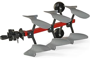 Rolly Toys | Rollscraper | Duży, wytrzymały, trójbruzdowy pług do ciągników | 123865