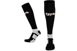 COMPRESSION FOR ATHLETES CFA V1 Qualitäts-Kompressionssocken für Männer und Frauen - Ideal fürs Laufen, Fitnessstudio, Radfahren, Muskelerholung oder Workouts - Nachhaltige Dänisches Design