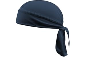 VIAUMBR Bandana Sport Uomo Donna Berretto Leggera Traspirante Sottocasco Turbante sotto Casco Pirata Cucina Escursioni Trekking Bici Moto Barca Asciuga Velocemente Ciclismo Cycling