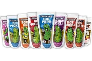 SWISS+ Van Holten's American Pickles - Variety Pickle-In-A-Pouch Gift Hamper - Crunchy, Sour & Flavorful Pickles (4 Pack of Mix Variety) - Hot, Dill, Hot Mama, Big Papa, Tapatio, Garlic Joe, Kosher, Sour