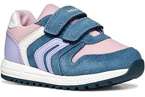 Geox B Alben Girl A, Sneakers Bambine e Ragazze