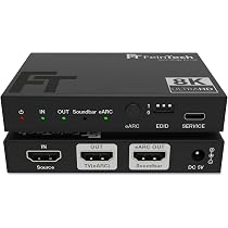 FeinTech AX310 HDMI 2.1 Audio Extractor für eARC-Soundbar ...