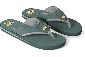 Animal Jekyl Mens Flip-Flops - Slip-on, Lightweight & Comfortable Footwear with Soft Padded upper Straps - Best for Spring Summer & Outdoors