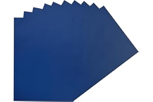 JANRAX Pack of 100 A4 Dark Blue Coloured Paper 75gsm Sheets