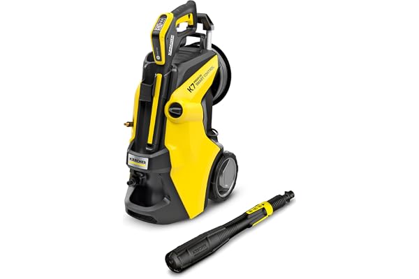 Kärcher högtryckstvätt K 7 Premium Smart Control Flex, tryck: max 180 bar, leveranshastighet: 600 l/h, inklusive 3-i-1 MultiJet sprutlans & slangvinda