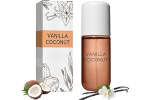 HAIYOX Vanilla Coconut Perfume,Vanilla Spray,V-anilla Body Mist,Vani-lla Perfu-me,Vani-lla Oil,Van-illa Perf-ume For Women,Mist For Women,Hair Per-fume,Van-lla,Coconut Pe-rfume,Hair Per-fume