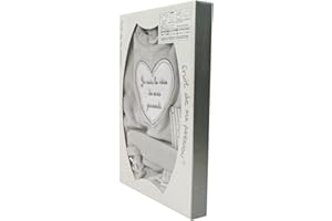 FRUIT DE MA PASSION Coffret Ensemble bébé 4 pièces 0 à 3 Mois gris - Je suis le rêve de mes parents